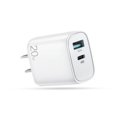 Joyroom L-QP205 20W dual ports fast wall charger