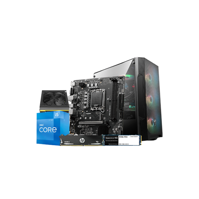 Intel 12th Gen Core i5-12400 Budget Desktop PC