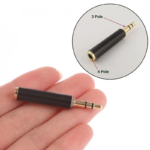 Microphone Converter (Straight)- No Need Battery for Lifetime