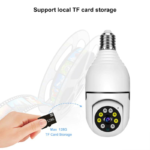 V380 PRO E27 360 Degree 1080P Wireless Home Security IP Camera